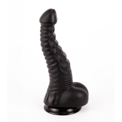 Dildo wysokiej jakości ze stymulującą powierzchnią i przyssawką 28cm X-MEN