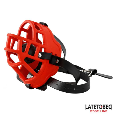 Muzzle with Breathable Gag Ball