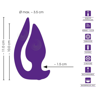 Smile RC 2in1 Plug & Panty Vib