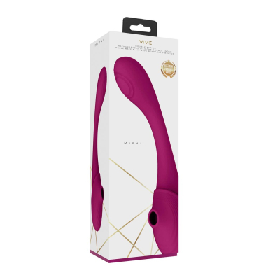 Mirai - Double Ended Pulse Wave Air Wave Bendable Vibrator