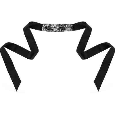 COQUETTE CHIC DESIRE - LACE MASK BLACK