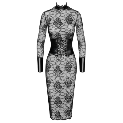 Noir Dress Lace L