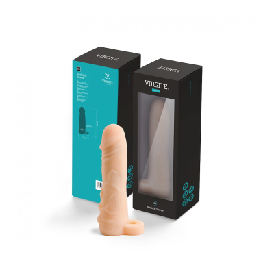 REALISTIC PENIS SHEATH S9 FLESH 16\'4 CM