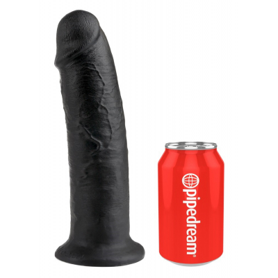 King Cock Dildo z jądrami 25,4cm czarny drągal