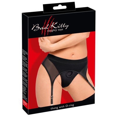 Bad Kitty Suspender Thong 2XL