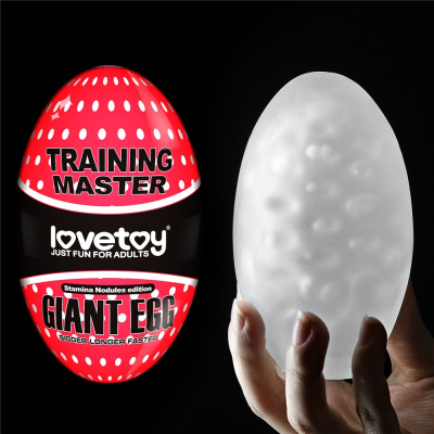 Masturbator Giant Egg z wypustkami Stamina Nodules Lovetoy 12,7cm