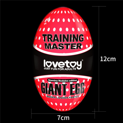 Masturbator Giant Egg z wypustkami Stamina Nodules Lovetoy 12,7cm