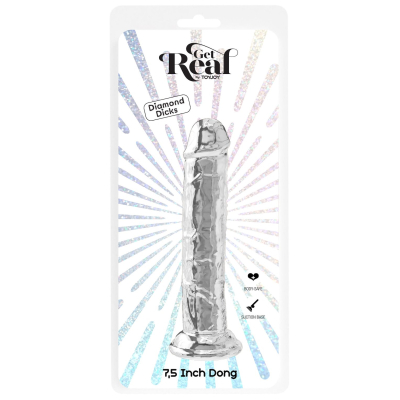 Clear Dong TPE 19 cm