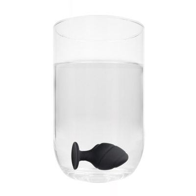 Swirled Butt Plug Set - Black