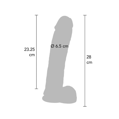 Dildo 11 inch with Balls