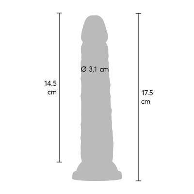 Deluxe Dual Density Dong 7 Inch