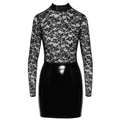 Vinyl Dress Lace M