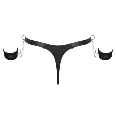 Men\'s Thong and Cuffs L