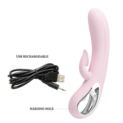 Romance Massage Sucking Vibrator Light Pink