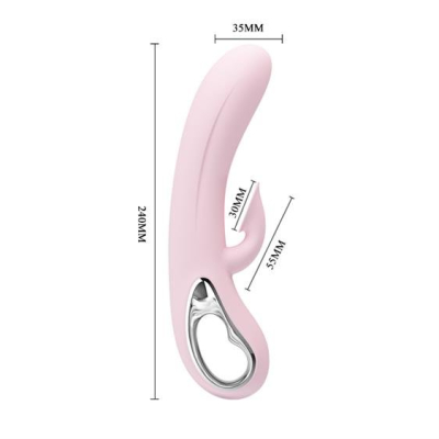 Romance Massage Sucking Vibrator Light Pink