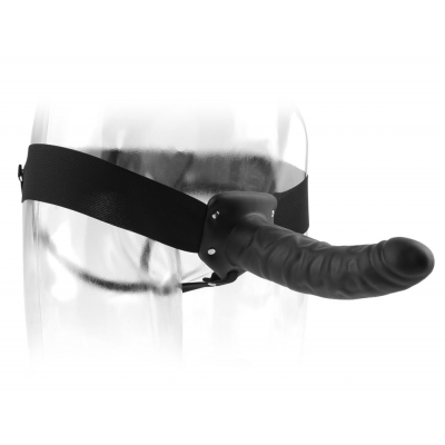 Strap-on z realistycznym żylastym dildo