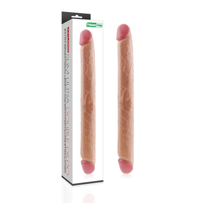 Realistyczne Dwustronne dildo elastyczene i mocne 45cm