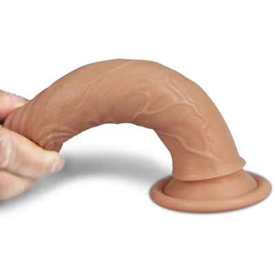 Dildo Realistyczne wykonanie Ultra miękki 18cm