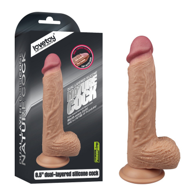 Realistyczne dildo najwyższej jakości 21,5cm