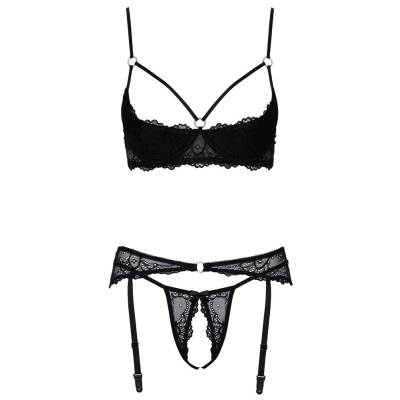 3-Piece Shelf Bra Set 85B/L