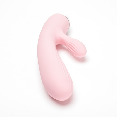 Wibrator Silikonowy Typ Króliczek Ładowany Usb Różowy