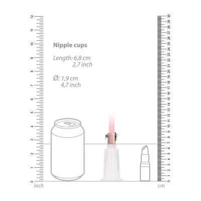 Clitoral Nipple Pump Set Medium - Medium