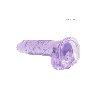 Realistic Dildo with Balls - 7 / 18 cm