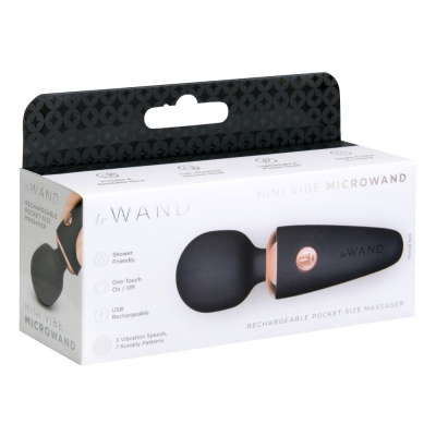 le Wand Mini Microwand Black