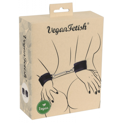 Vegan Fetish Kajdanki z zapięciem na rzepy