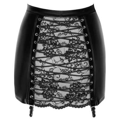 Noir Skirt Lace L