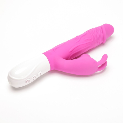 Wibrator Silikonowy Typ Króliczek Ładowany Usb Fioletowy