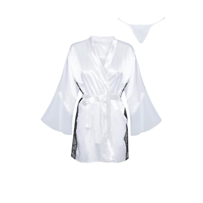 Sara peignoir white