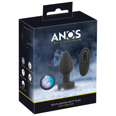 ANOS RC Flashing Butt Plug