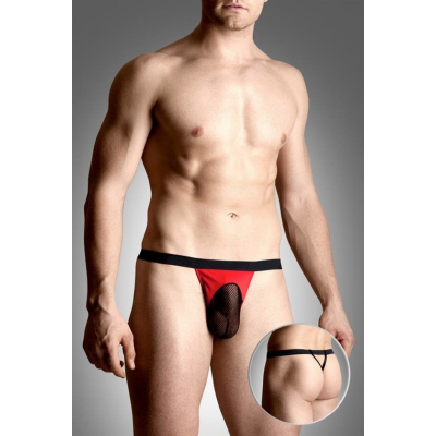 Mens thongs 4494 czerwony