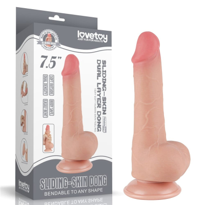 Dildo z przyssawką 19,5 cm Lovetoy