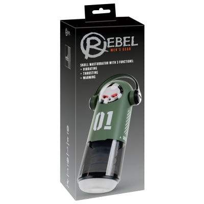 Rebel Skull Masturbator 3F
