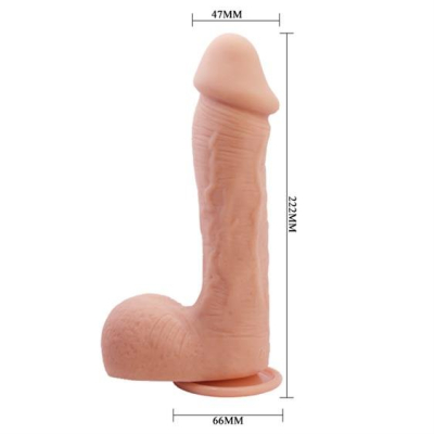 Beautiful Encounter Johnson Real Dildo 22cm Flesh