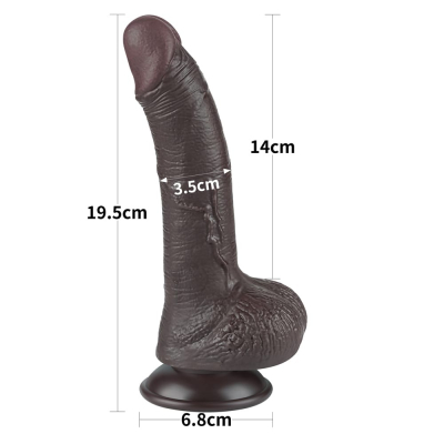 Dildo z przyssawką 19,5 cm Lovetoy