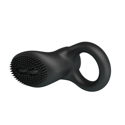 Pretty Love Cobra Penis Ring Vibrating Black