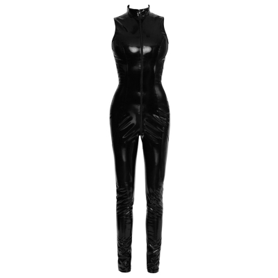 Vinyl jumpsuit XS