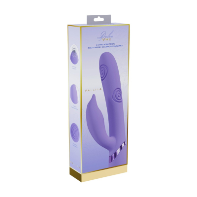 Pallina - G-Spot Vibrating and Tapping Beads Clitoral Stimulator - Lavender