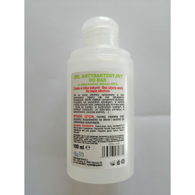 Antybakteryjny żel do rąk Aloe Vera