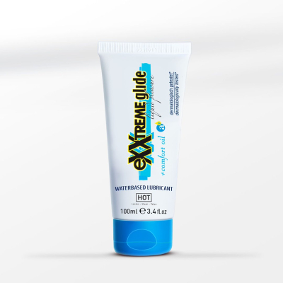 HOT eXXtreme Glide - waterbased lubricant + comfort oil a+