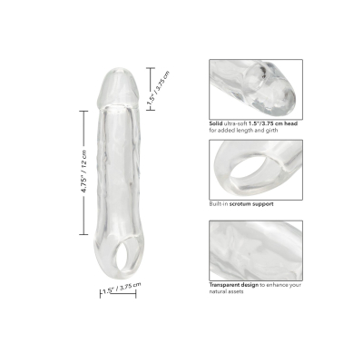 Clear Extension 6.5 inch