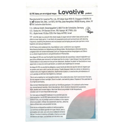 GLYDE Dams DentalDam Vanilla 4