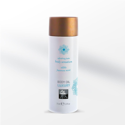 Luxury Body oil edible - Japanese Mint