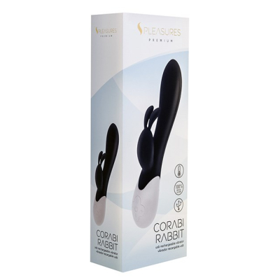 Corabi Rabbit Vibrator Black