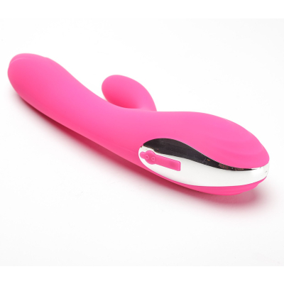 Wibrator Silikonowy Typ Króliczek Ładowany Usb Różowy