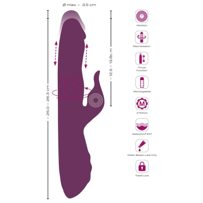 Javida 3F Vibrator Thrusting