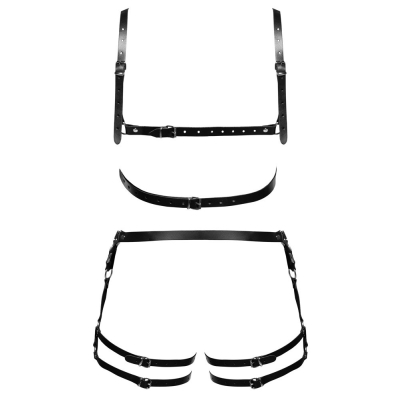 Leather Harness Set M/L